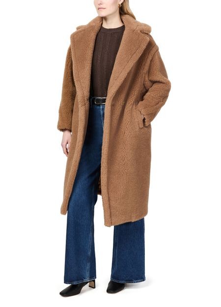 MAX MARA テディベア アイコン キャメルヘアコート - Image 7