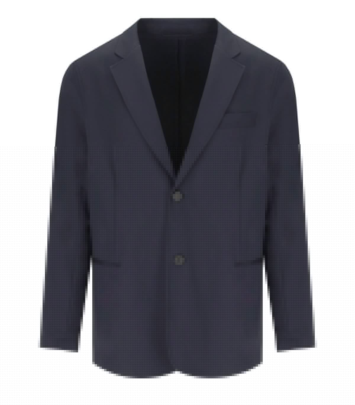 Emporio エンポリオアルマーニブルーシングル胸部ジャケット - Image 7