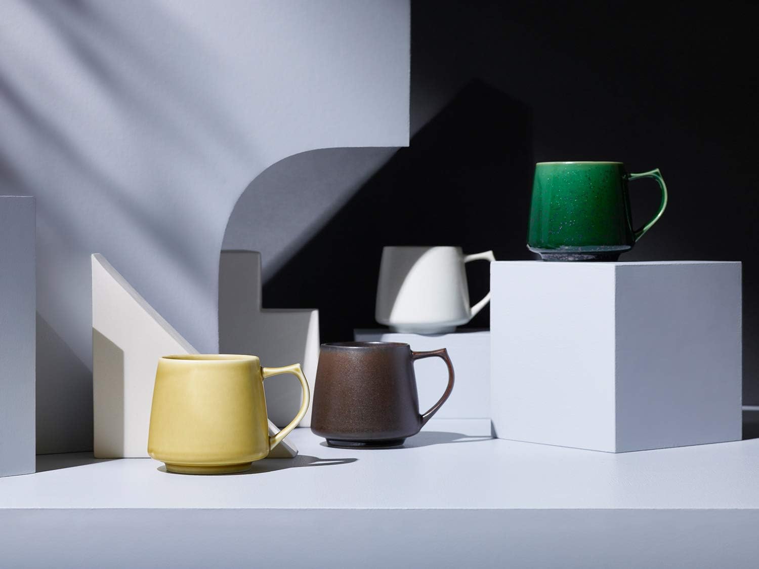 Cores C811GR C811GR Mug, Green, 11.8 fl oz (320 ml), Made in Japan, Microwave, Dishwasher Safe, Delicate