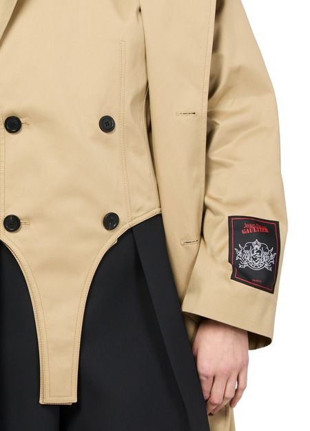 JEAN PAUL GAULTIER デコンストラクテッド コットンツイル製 トレンチ - Image 7
