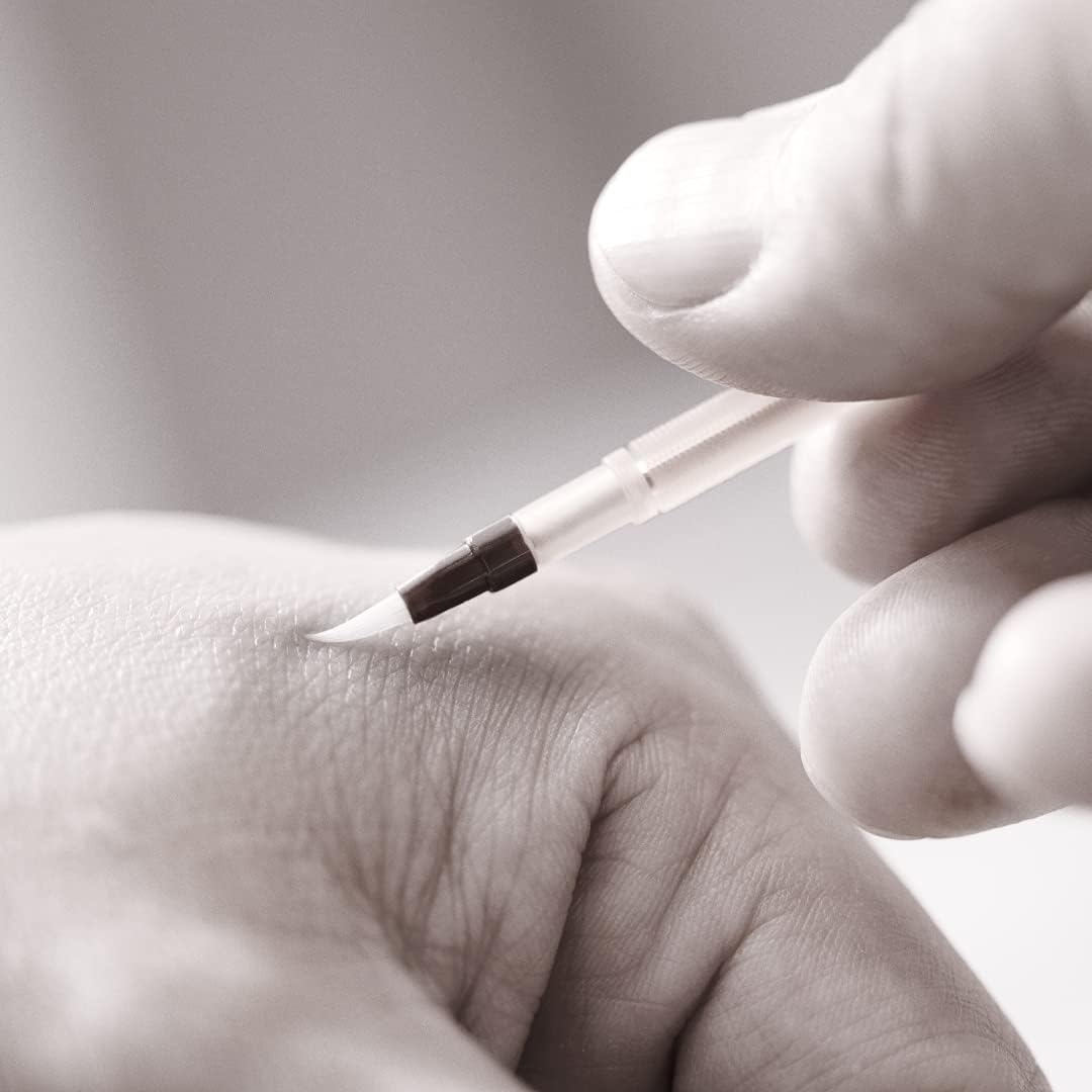 UZU By Flowfushi Eye Opening Liner, Liquid Eyeliner, Hot Water Removable, Alcohol Free, Dye Free, Hypoallergenic, Color: Gray