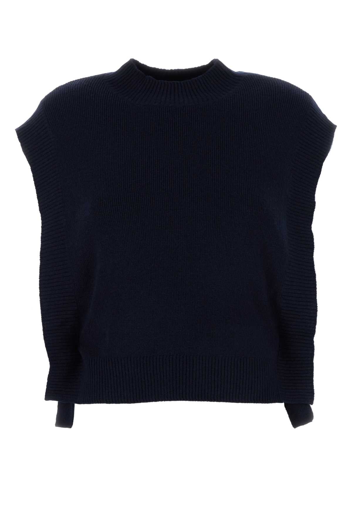 A.p.c. A.P.C.ネイビーブルーウールマチルドベスト - Image 7