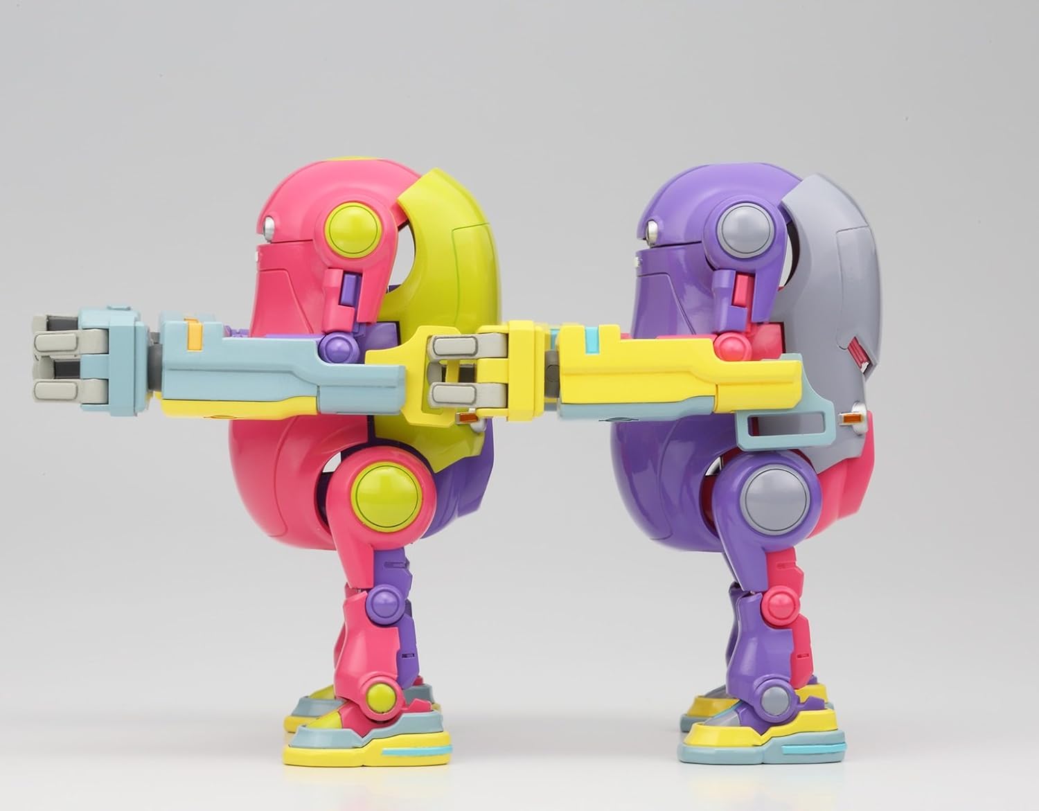 ハセガワ クリエーターワークスシリーズ メカトロウィーゴ No.07 ぱわーあーむ ぱーぷる&ぴんく 1/35スケール プラモデル 64754