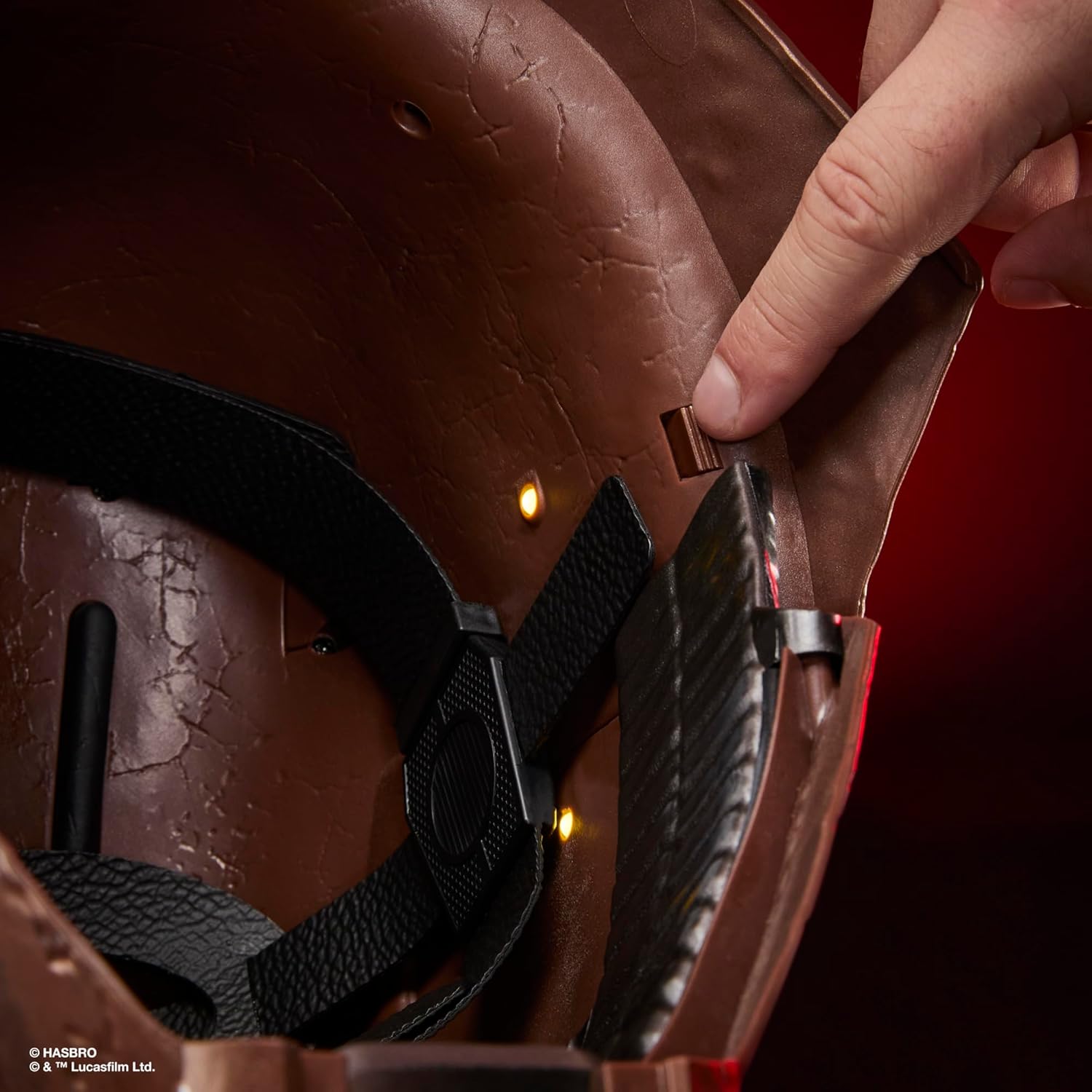 STAR WARS The Black Series The Stranger - Casco electrónico premium, artículo de juego de rol de acólito para edades de 14 años en adelante