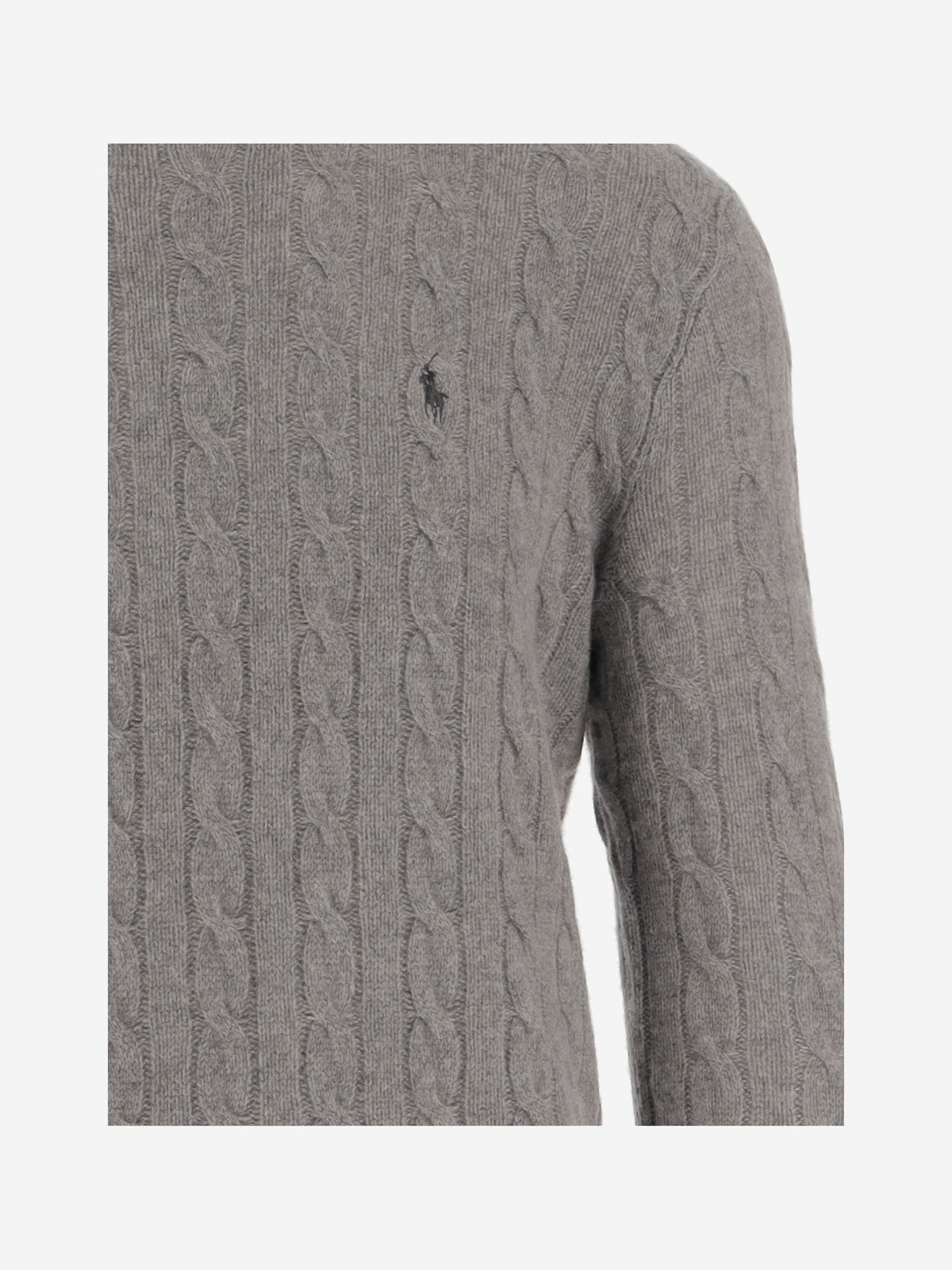Polo ポロ ラルフローレン ウール アンド カシミア ケーブル ニット セーター - Image 7