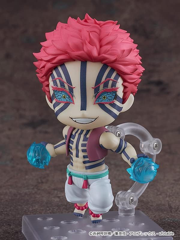Good Smile Company [GOOD SMILE COMPANY] Nendoroid Demon Slayer Akaza - Non-Scale Plastic Painted Action Figure Reissue