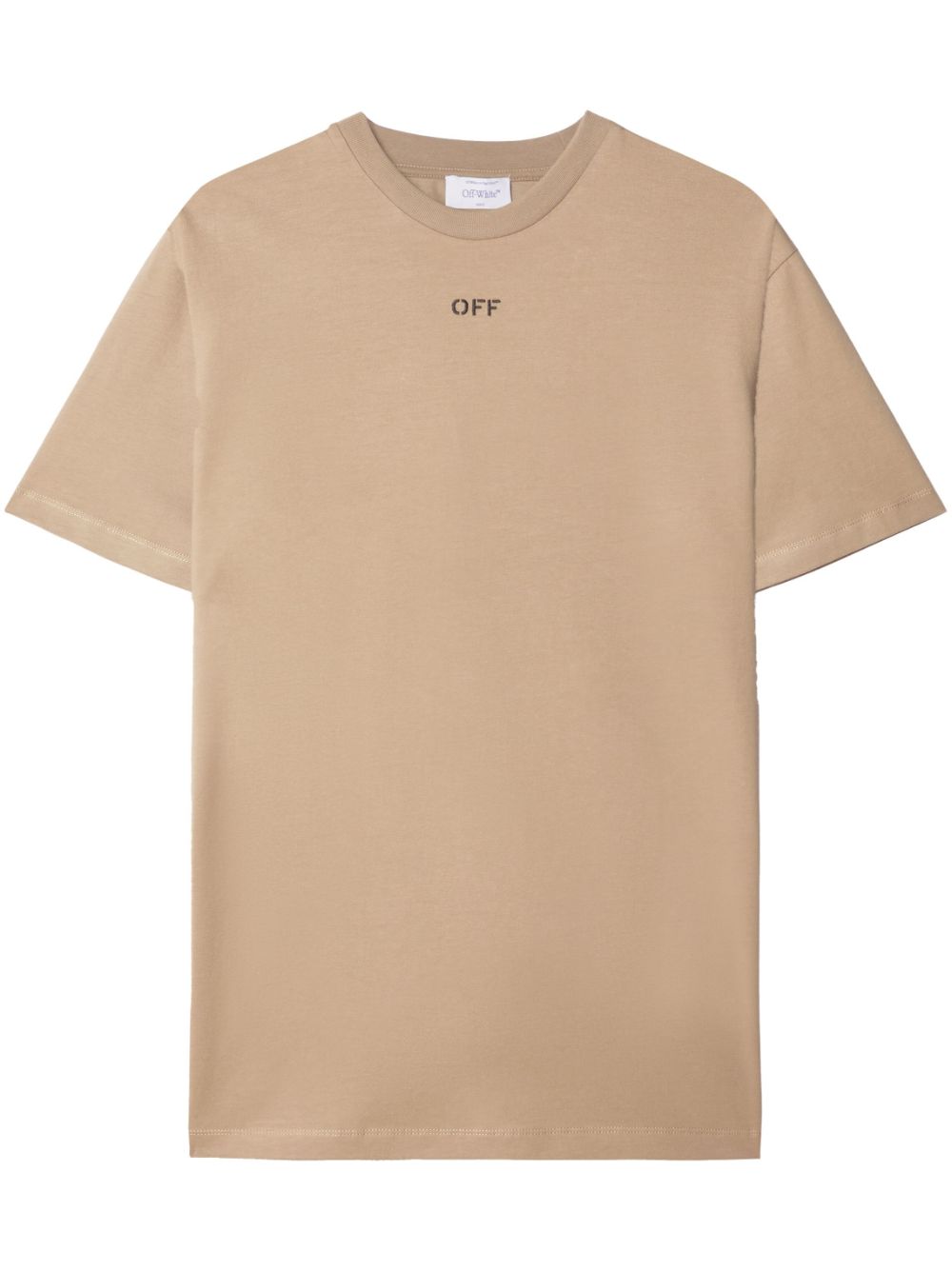 Off Off White Logo Cotton T Shirt - Image 7