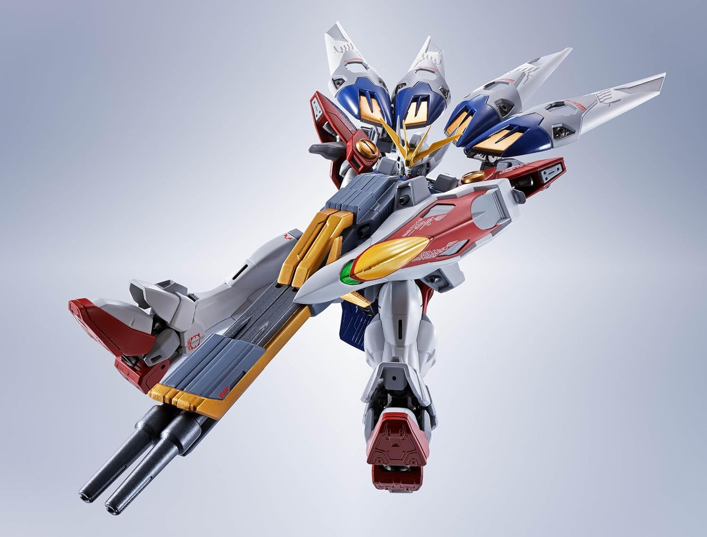 Tamashi Nations Metal Robot Spirits New Mobile Battle Gundam W Side MS Wing Gundam Zero, Approx. 5.5 inches (140 mm), PVC, ABS & Diecast, Pre-painted Action Figure