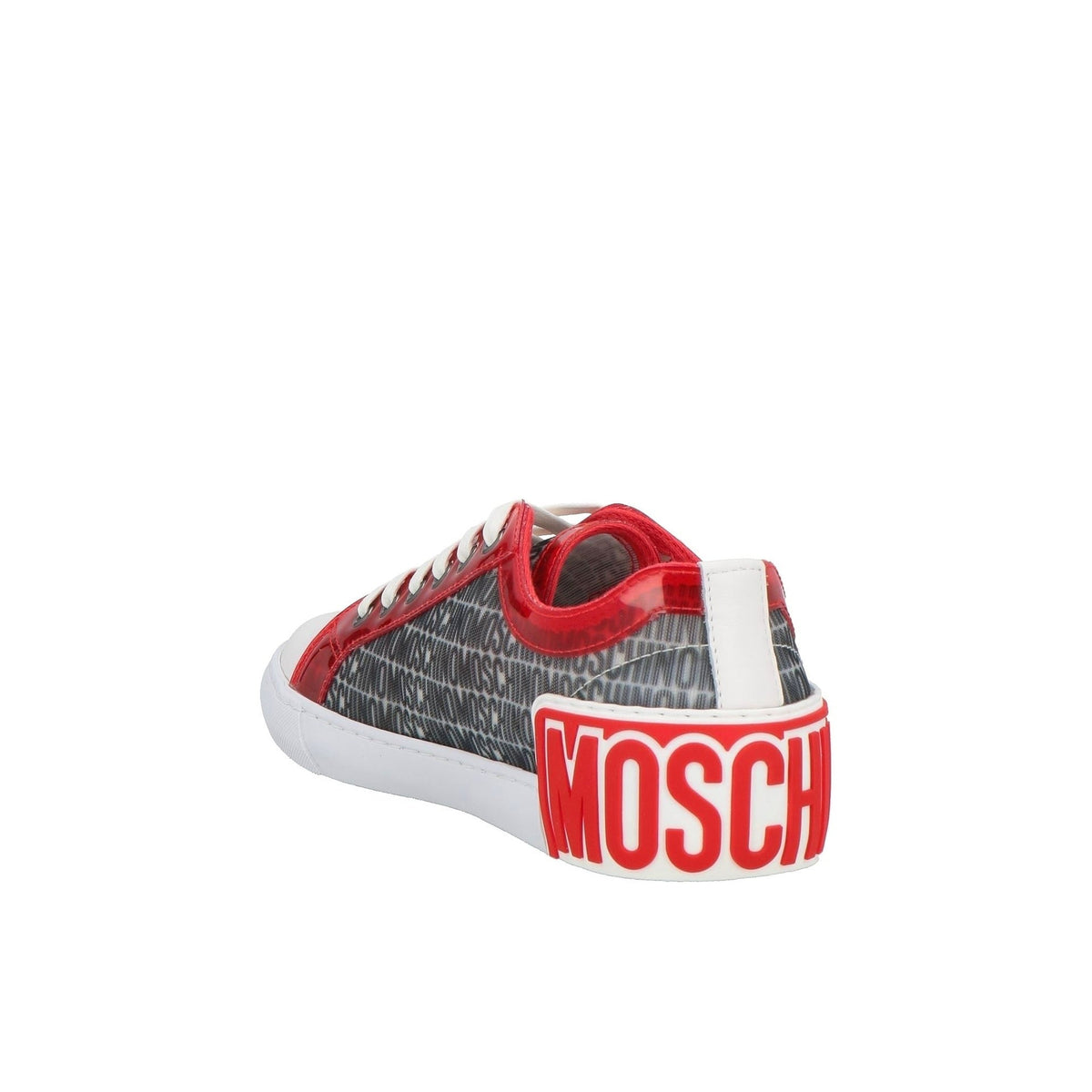 Moschino モスキーノ クチュール ロゴ ロートップ スニーカー - Image 7