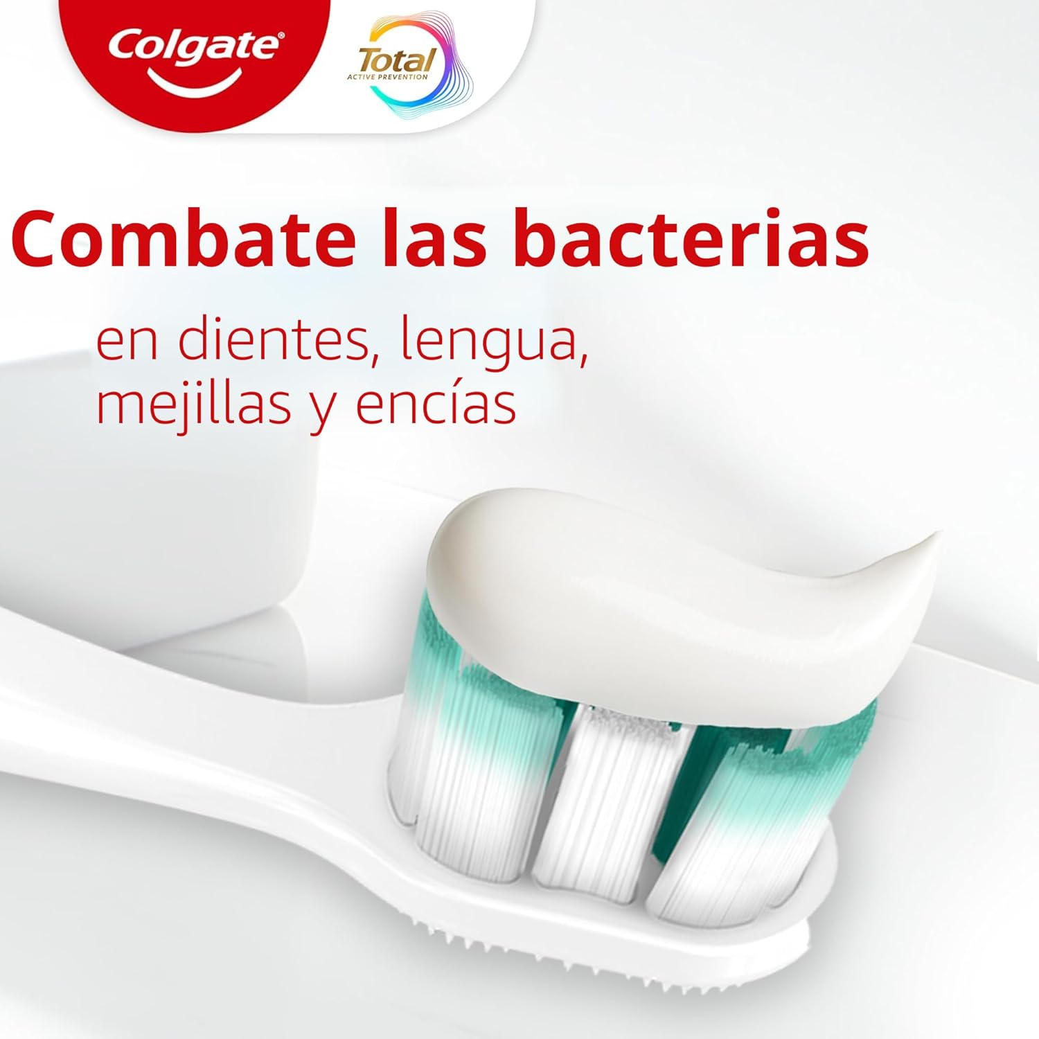 Colgate Total Whitening Pasta de dientes 5.1 oz, paquete de 4, fluoruro, antibacteriano, para placa, gingivitis, sensibilidad, eliminación de manchas, clínicamente probado, menta, blanqueamiento dental, fluoruro estannoso