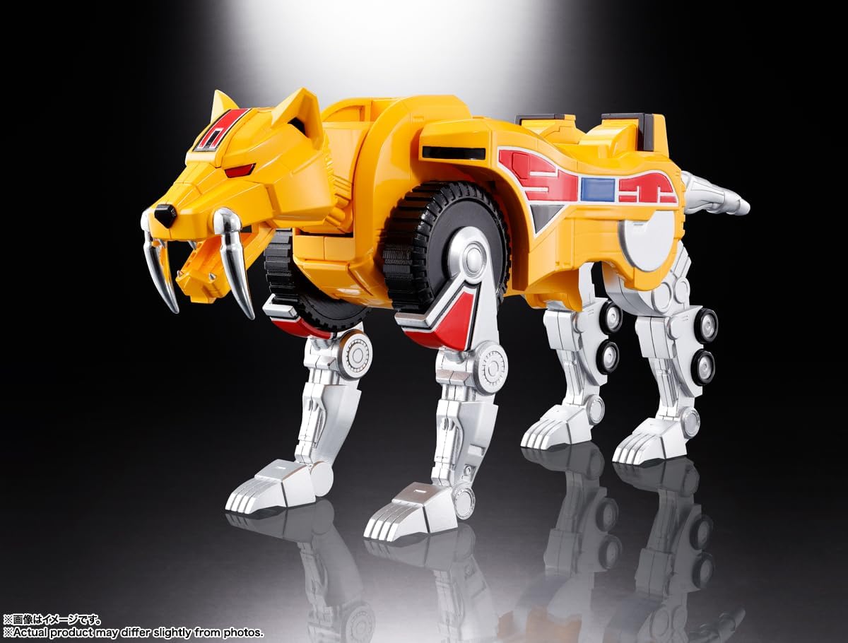 TAMASHII NATIONS Soul of Chogokin Dinosaur Squadron Beast Rangers Emperor Beast God GX-72 Great Beast God & GX-78 Dragon Scissor Approximately 10.2 inches (260 mm) ABS & PVC & Diecast Painted Action