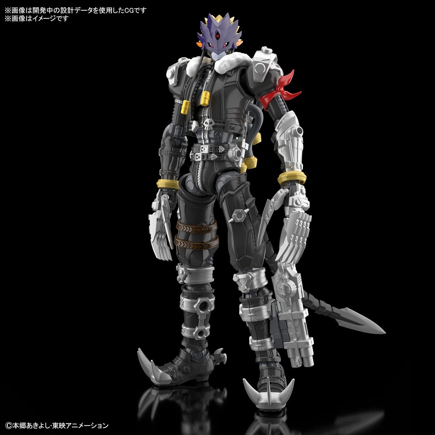 BANDAI SPIRITS Figure-Rise Standard Amplified Digimon Tamers Belzebmon Color Coded Plastic Model