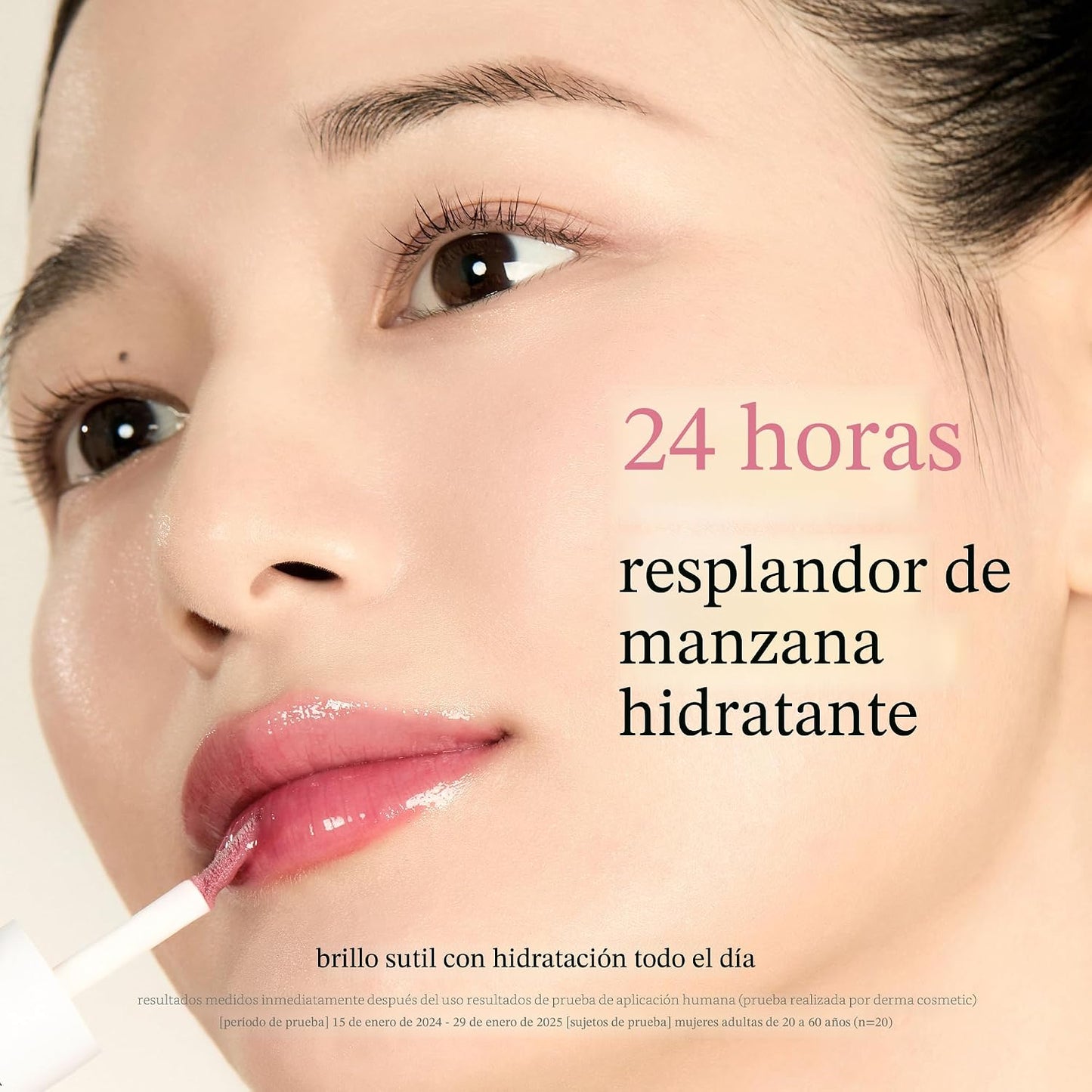 NOONI - Aceite coreano para labios, de larga duración, hidratante, revitalizante para labios secos, impermeable, relleno de calcetines para niñas adolescentes, 0.12 fl.oz, Appleplum