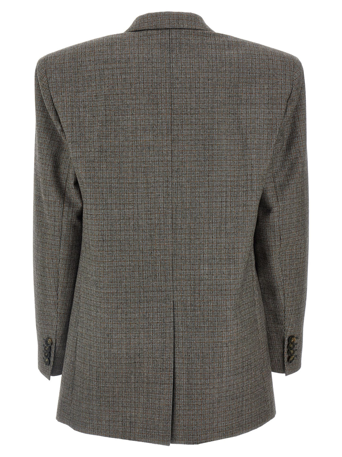 Stella Stella McCartneyシングル胸肉マイクロハウンドトゥースブレザー - Image 7