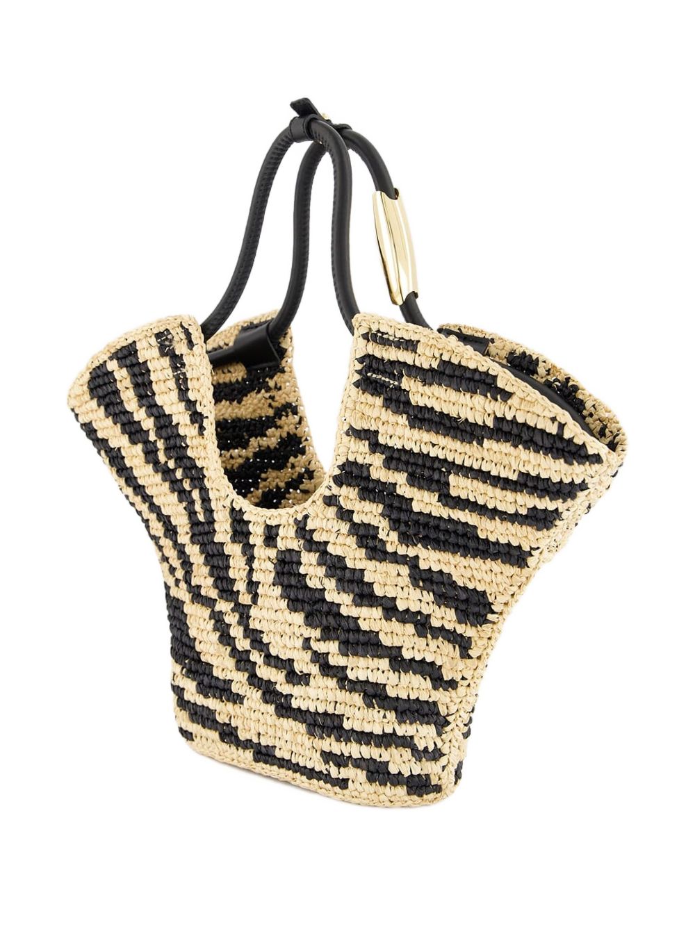 Zimmermann Zimmermann Goldentime Small Rafia Tote - Image 7
