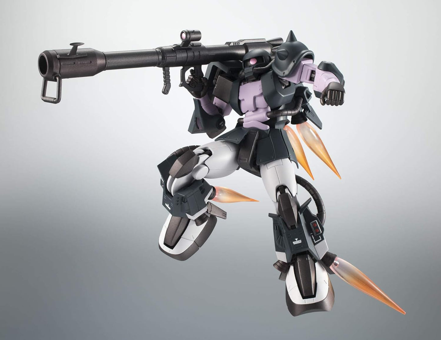 ROBOT Tamashii MS-06R1A Mobile Gundam Suit (SIDE MS) Highly Functional Zaku II Ver. A.N.I.M.E. Black Tri-Stars Approximately 4.9 inches (125 mm), ABS & PVC, Pre-painted, Action Figure