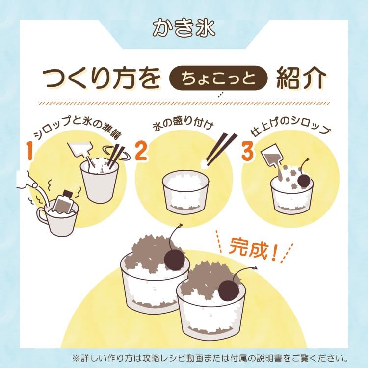 Original Food Sampler (Official) Make Your Own Food Sample Kit, Sanpurun Shaved Ice Vol. 2, Blue Hawaii, Safe for Children, Replica Hood, Handmade, DIY, Freestyle Crafts