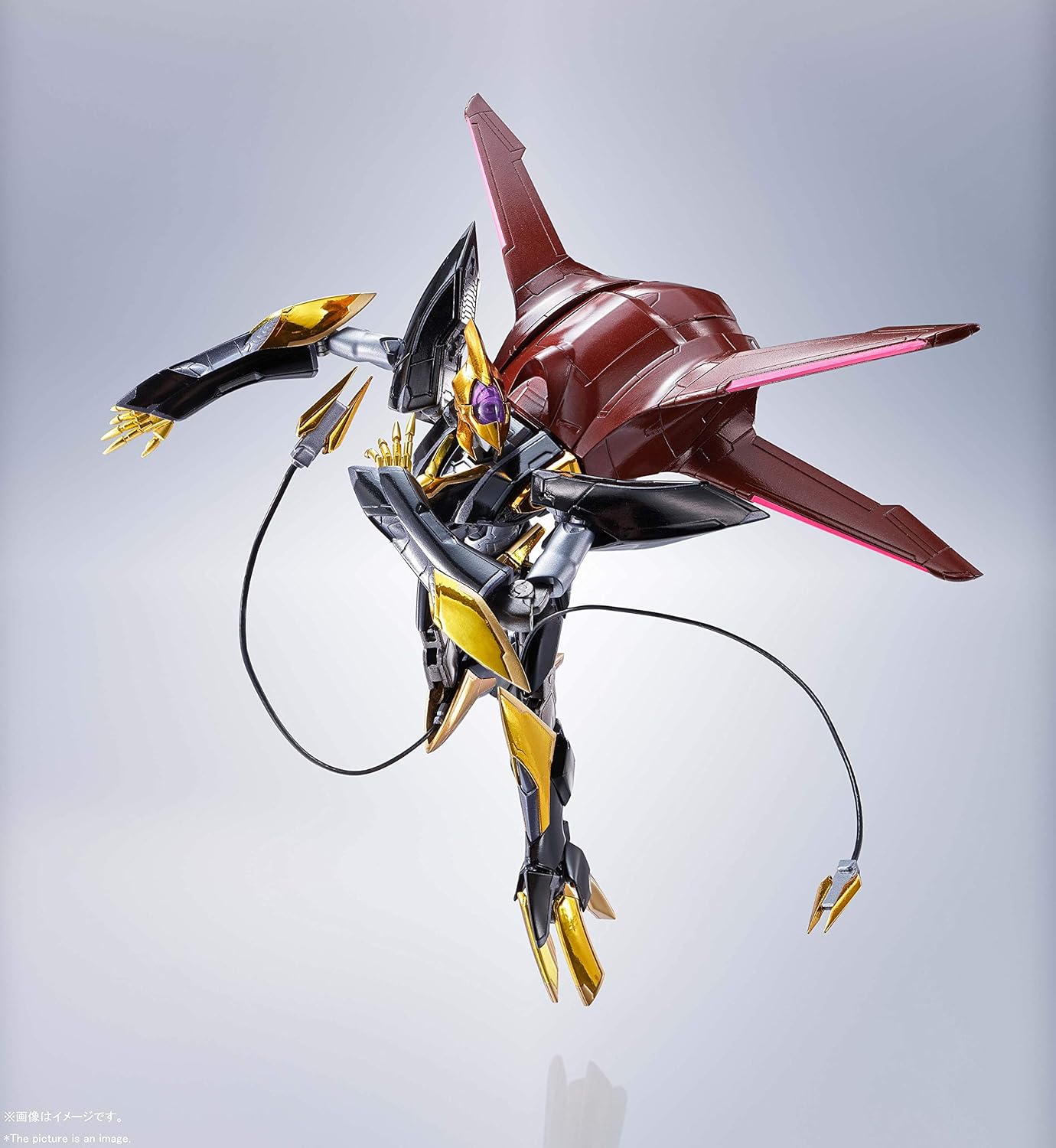 Metal Robot Spirits Code Geass Side KMF Mirage, Approx. 5.3 inches (135 mm), ABS & PVC & Die Cast Pre-painted Action Figure