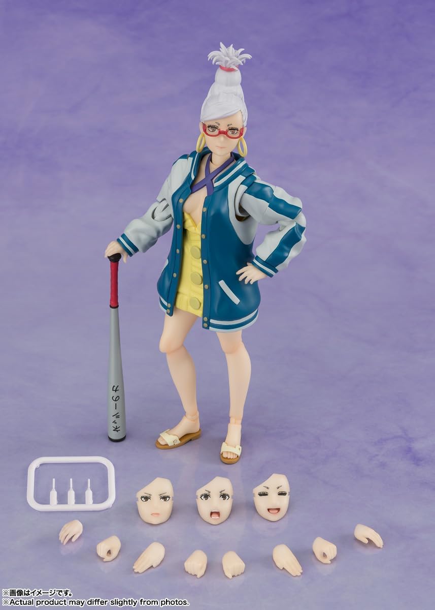 TAMASHII NATIONS S.H. Figuarts Danda Dan Seiko, Approx. 5.7 inches (145 mm), PVC & ABS, Pre-painted Action Figure