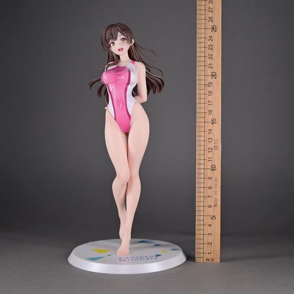 YOIQI Domestic Rental Girl Chizuru Mizuhara Swimsuit Version, 1/7 Interchangeable, ABS & PVC Pre-painted Complete Figure