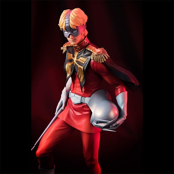 GGG Mobile Suit Gundam Char-Aznable (Limited Reprint Edition), Approx. 8.3 inches (210 mm), PVC Pre-painted Complete Figure