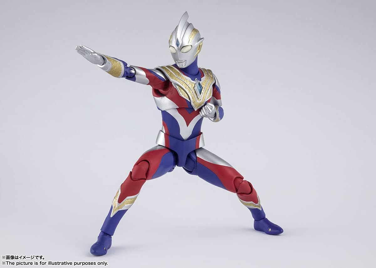 S.H. Figuarts Ultraman Trigger, Multi Type, Approx. 5.9 inches (150 mm), PVC & ABS, Pre-painted Action Figure
