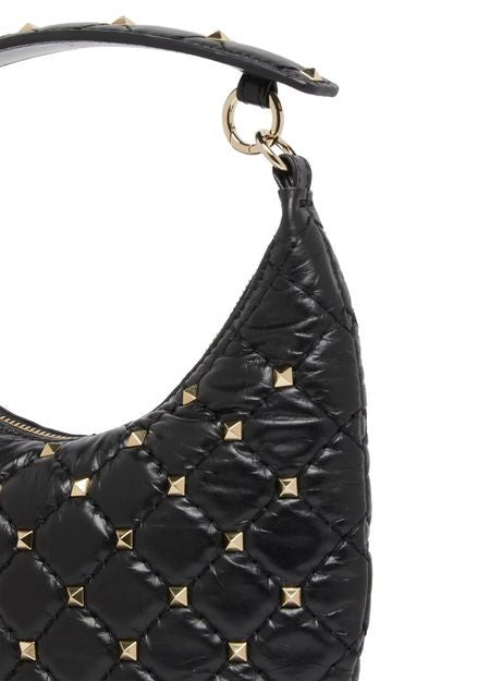 VALENTINO GARAVANI ロックスタッズ スパイク ミニ ホーボーバッグ - Image 7