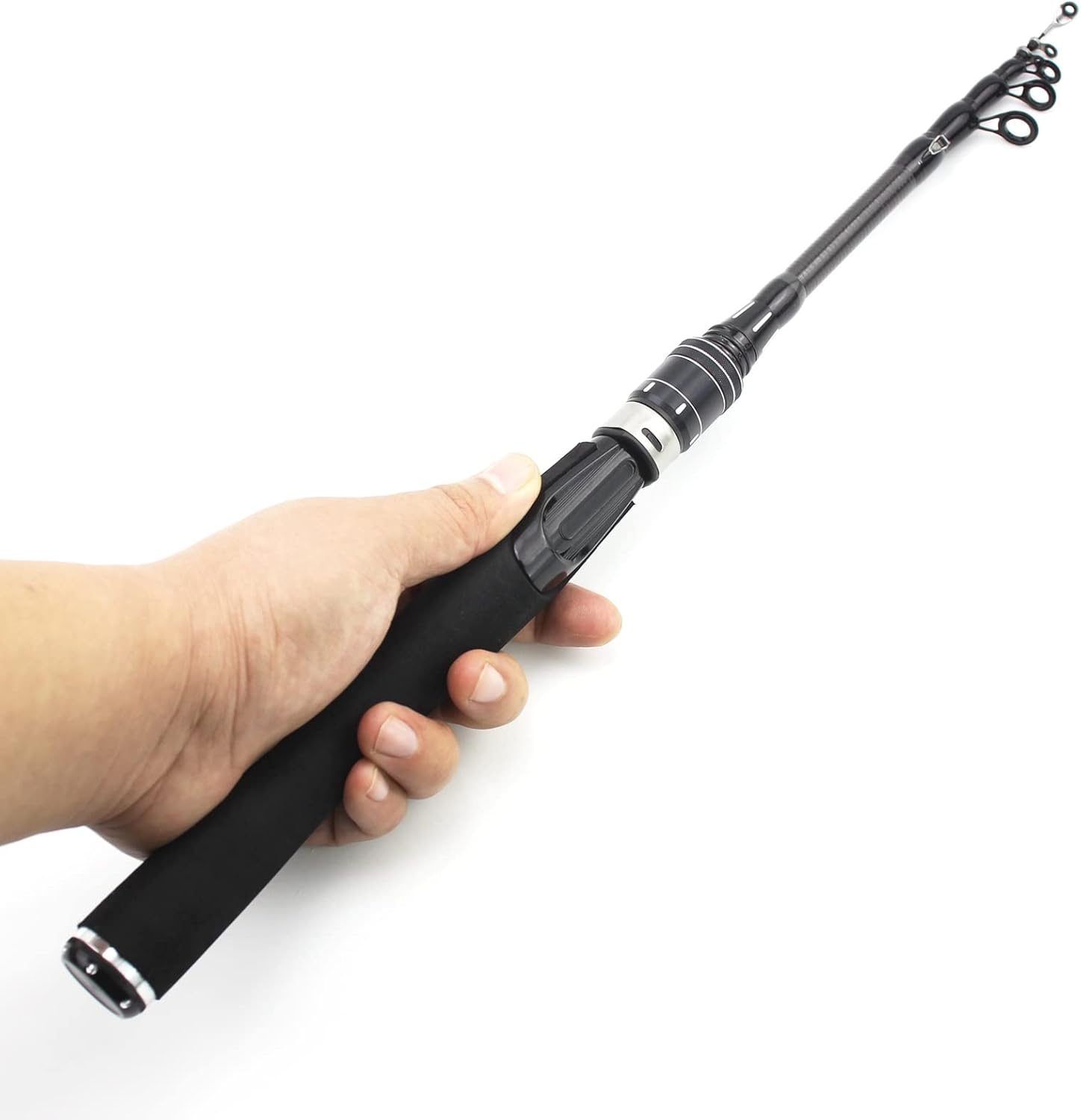 New 1.5m1.8m 1.92m Ultra Light Ul Power Telescopic Lure Rod, Rotating Casting Rod, Baitweight 1-5g, Small Fishing Rod for Kids and Beginners ZYYUJ
