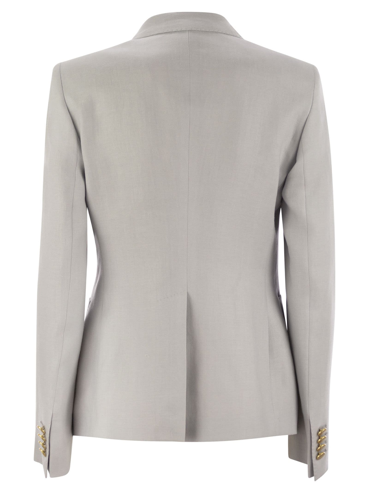 Tagliatore Tagliatore Linenダブル胸肉ブレザー - Image 7