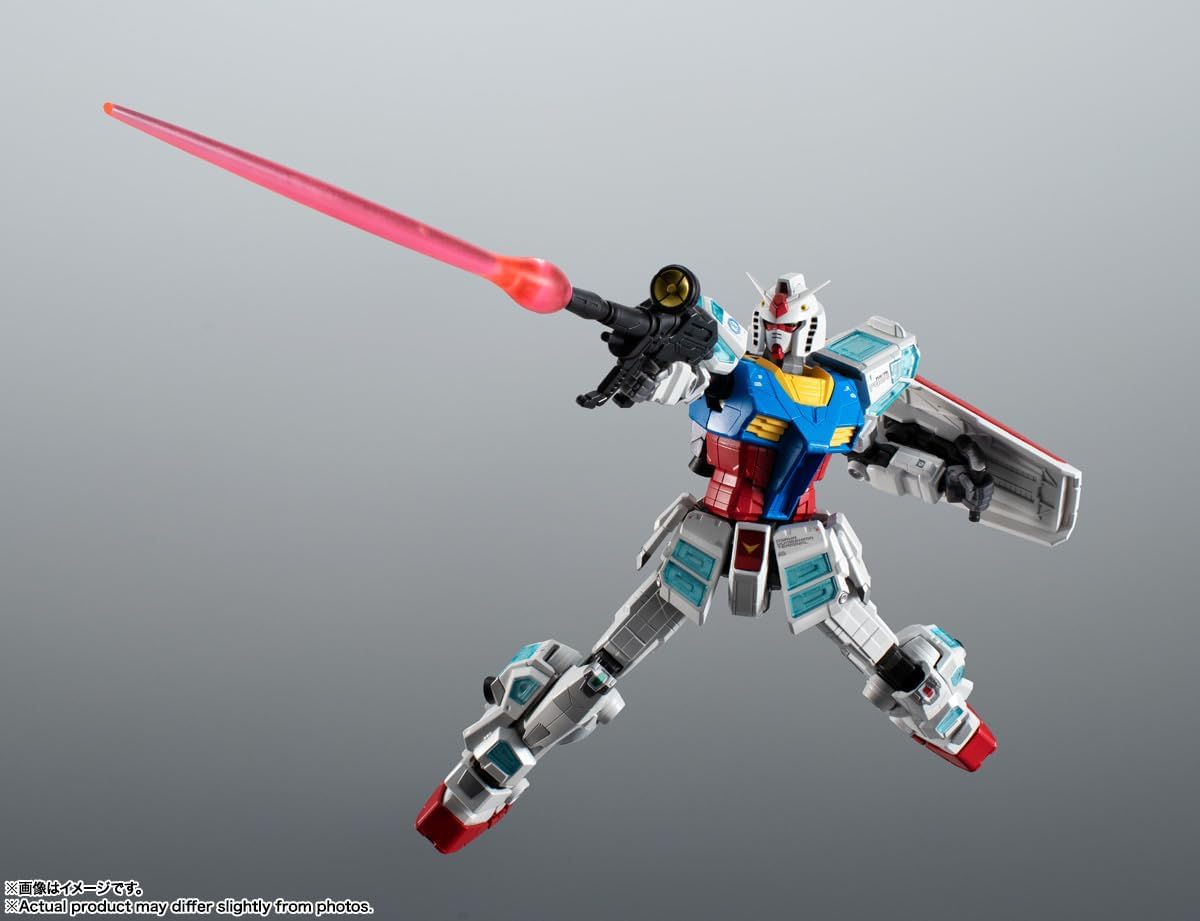 TAMASHII NATIONS EXPO2025 ROBOT SPIRITS Osaka・Kansai Expo "GUNDAM NEXT FUTURE PAVILION" RX-78F00/E Gundam, Approx. 5.1 in (130 mm), PVC & ABS, Pre-painted Articulated Figure