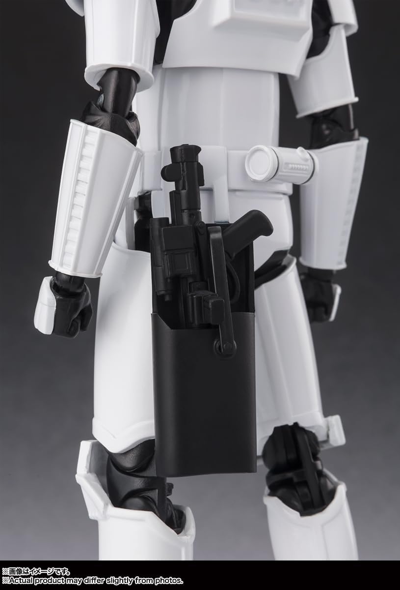 BANDAI SPIRITS S.H. Figuarts Star Wars Stormtrooper Classic Ver., Approx. 5.9 inches (150 mm), ABS & PVC Pre-painted Action Figure