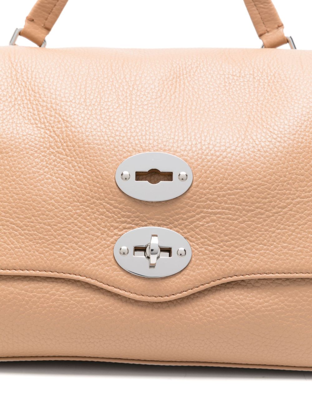 Zanellato Zanellato Postina毎日の小さな革のハンドバッグ - Image 7