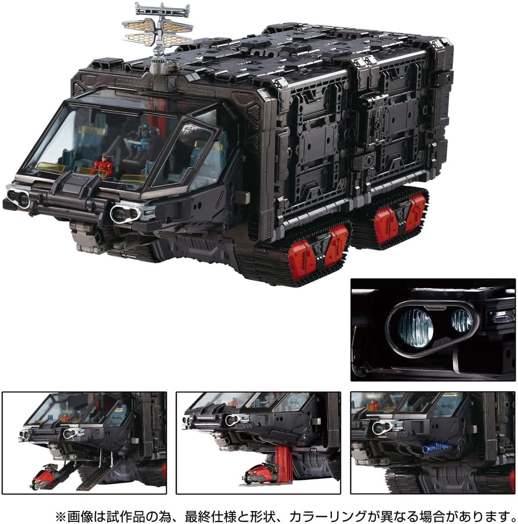 T-SPARK Diaclone Mobile Fortress Super Heavy Machine, Tactical Grander Action Figure