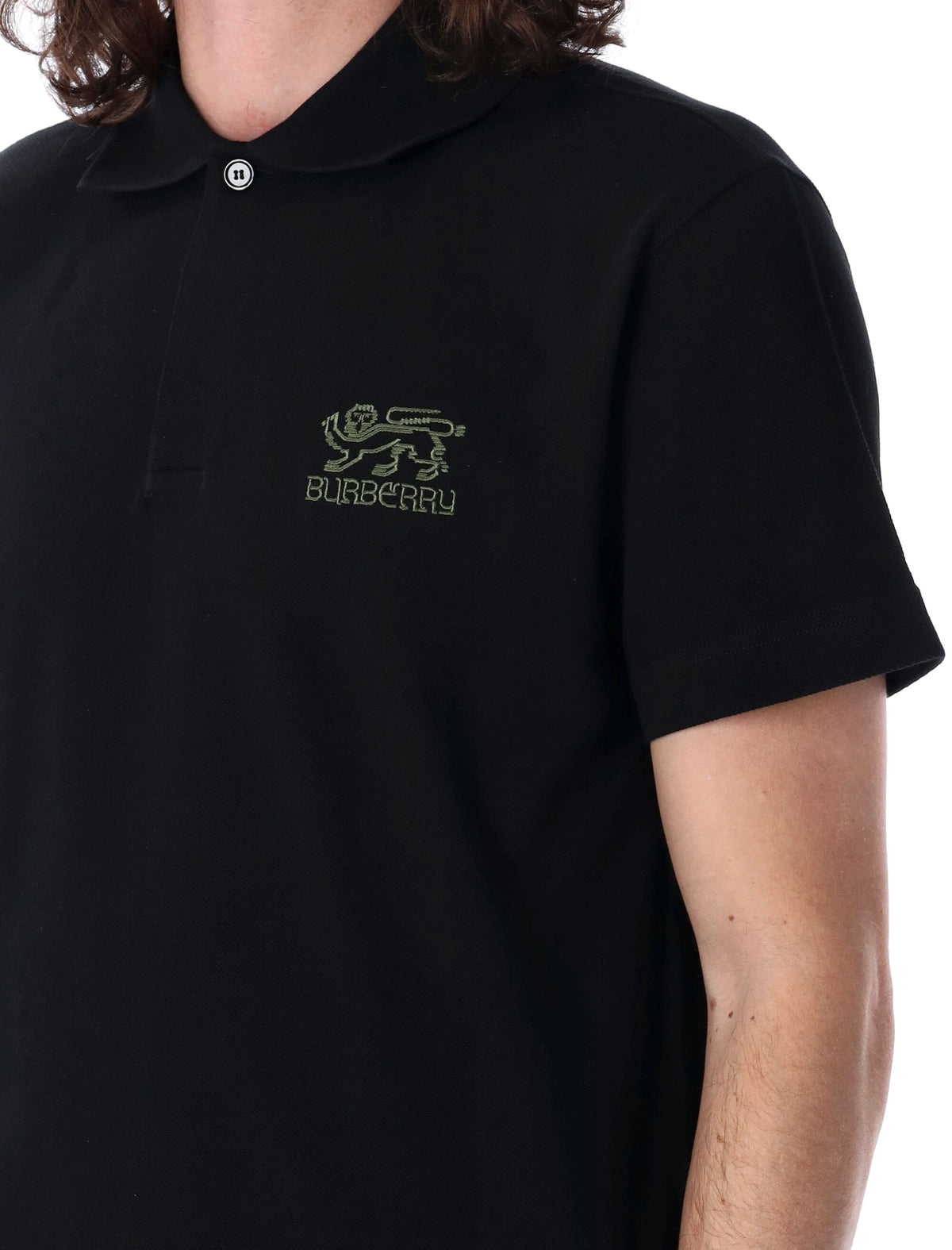 Burberry バーバリーTシャツとポロスブラック - Image 7