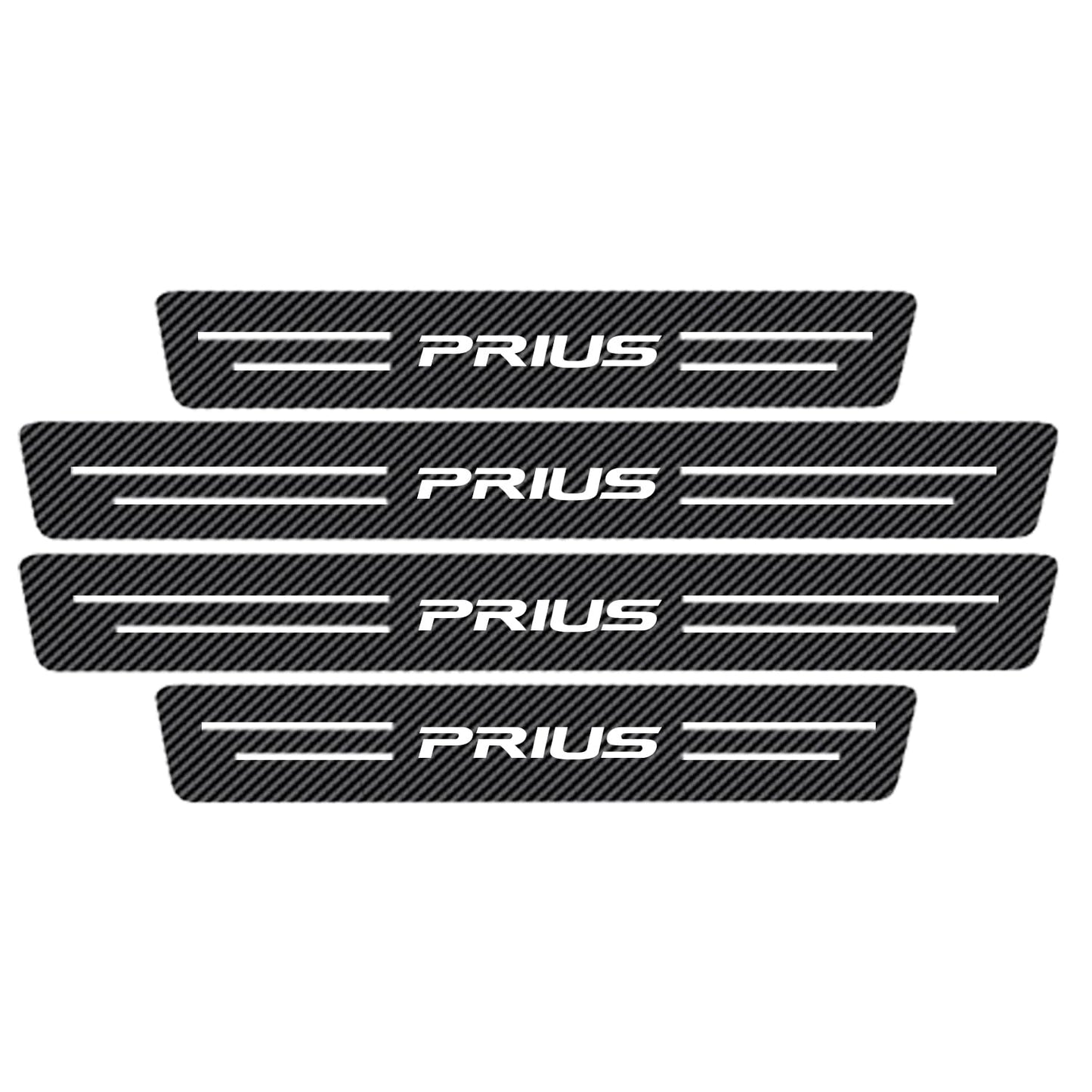 Kurtz Toyota Prius 50 Series, December 2015 - Present Special Design, Side Step Guard, Scuff Plate, Protective Sticker, Interior Parts, Accessories, Door Guard Sticker, Leather Material, Water