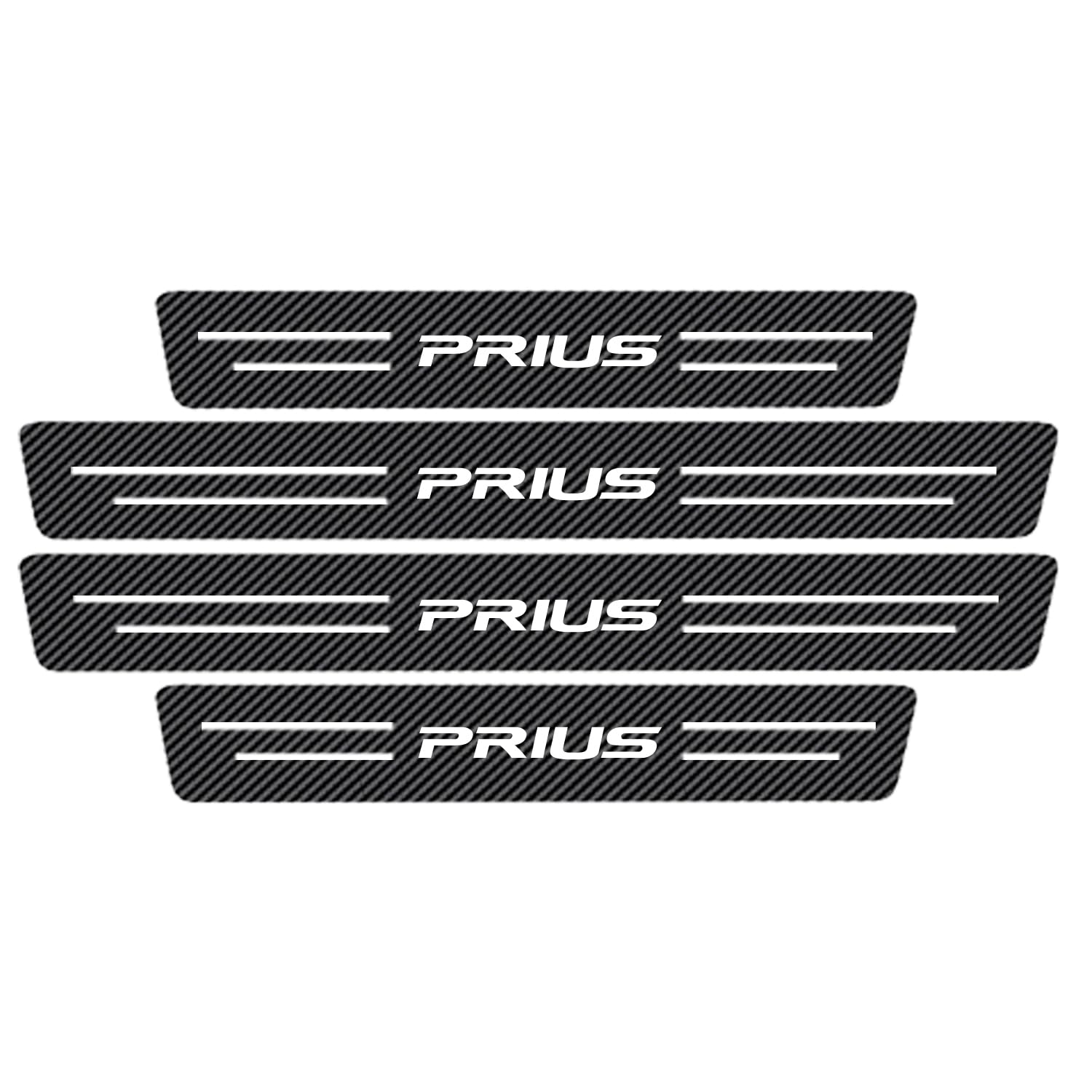 Kurtz Toyota Prius 50 Series, December 2015 - Present Special Design, Side Step Guard, Scuff Plate, Protective Sticker, Interior Parts, Accessories, Door Guard Sticker, Leather Material, Water