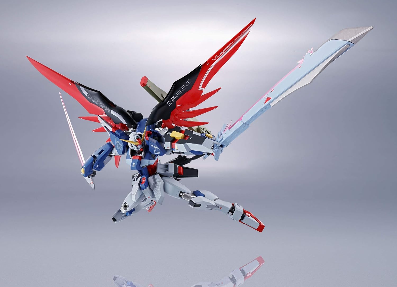 TAMASHII NATIONS METAL ROBOT魂 機動戦士ガンダムSEED DESTINY[SIDE MS] デスティニーガンダム 約140mm ABS&PVC&ダイキャスト製 塗装済み可動フィギュア