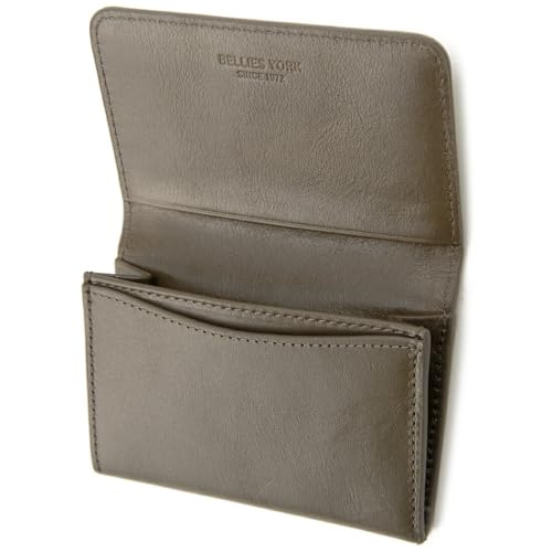 Belkutt Premium Italian Leather Business Card Holder, Genuine Leather, Vegetable Tanned