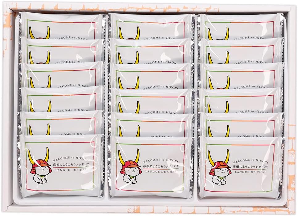 Welcome to Hikone Limited Hikonyan, Hikone! Sakutto Langdosha (Large), Pack of 18