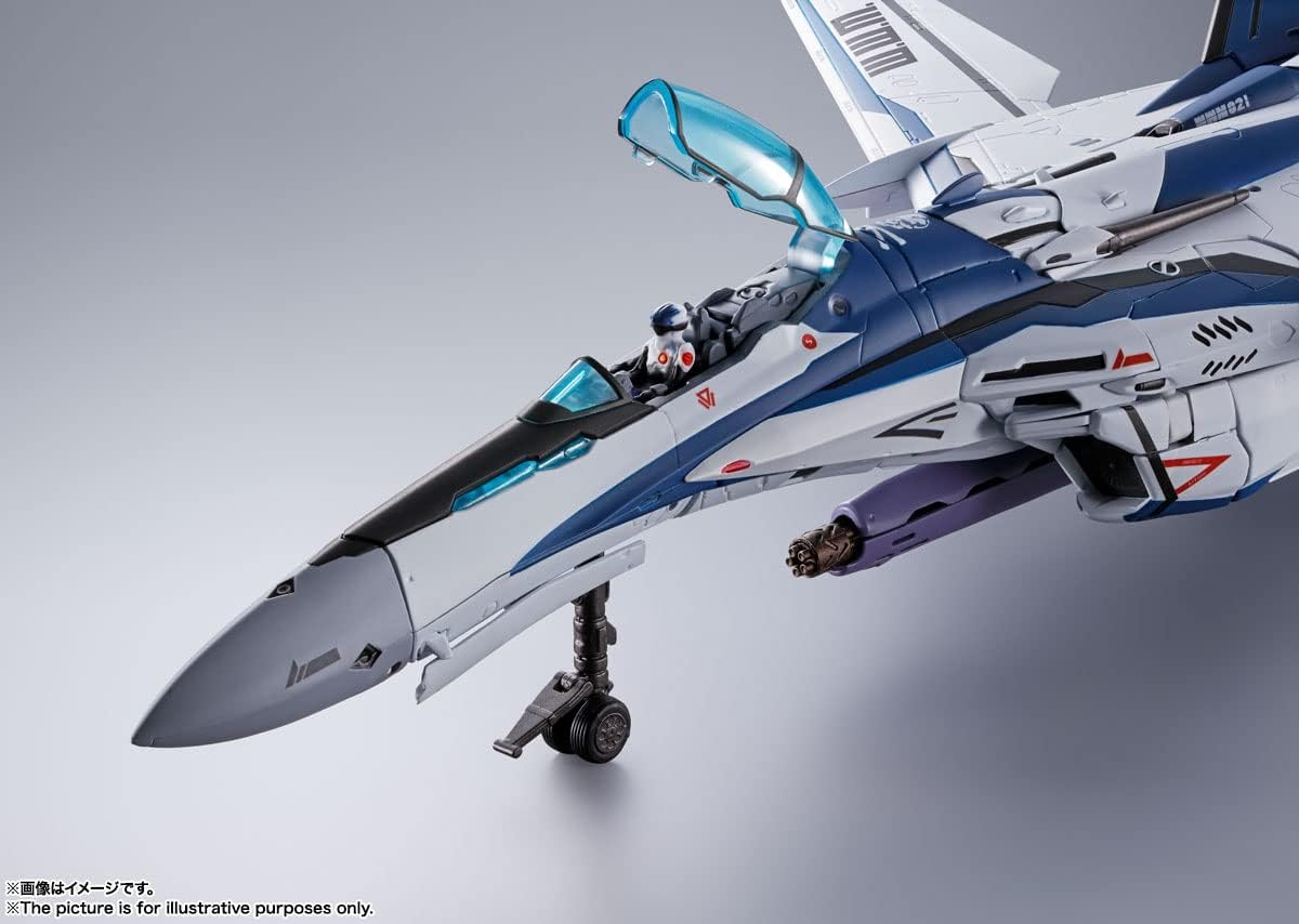 DX Chogokin Macross F VF-25 Messiah Valkyrie WORLDWIDE Anniv. Approx. 13.4 inches (340 mm), ABS & Die Cast & PVC Pre-painted Action Figure