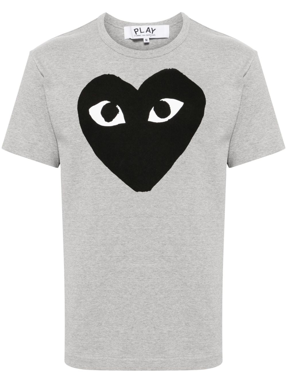 Comme Comme Des GarconsブラックハートコットンTシャツ - Image 7