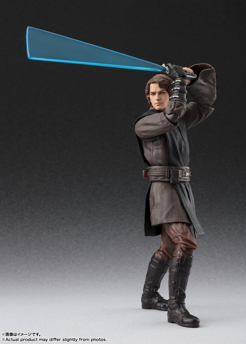 BANDAI SPIRITS S.H. Figuarts Star Wars: Ahsoka Anakin Skywalker, Approx. 5.9 inches (150 mm), PVC & ABS, Painted Action Figure