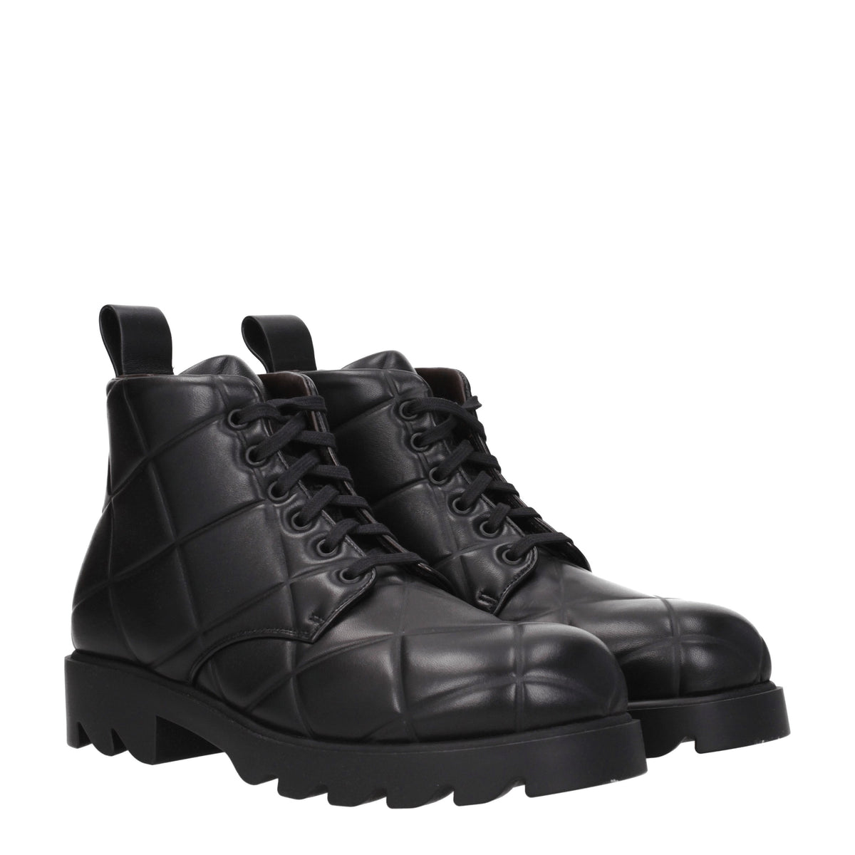 Bottega Bottega Veneta Boots Men Leather Black - Image 7