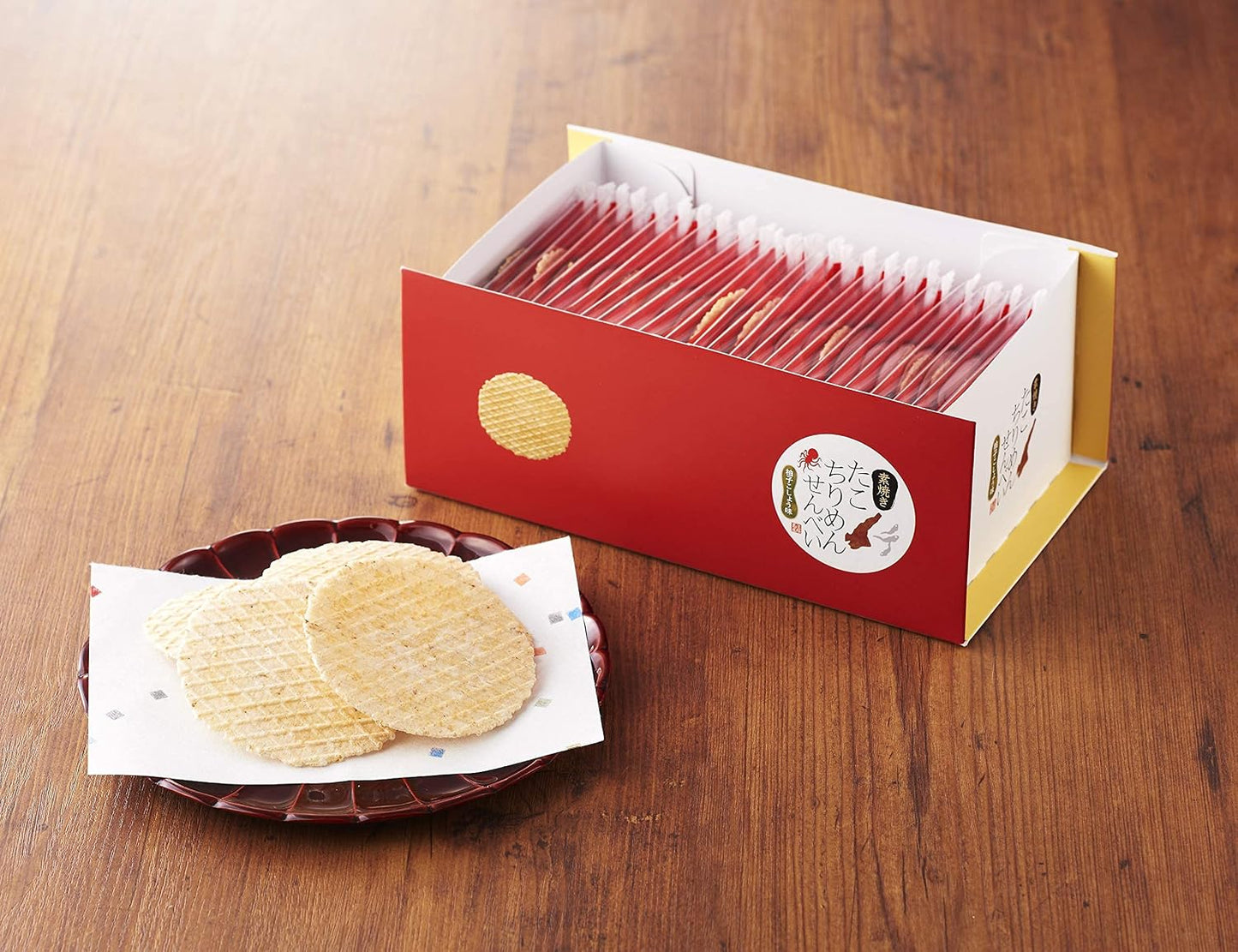 Takorimen Soyaki Noodles, Box of 25, Narumo Chantori Honpo Octopus, Produced in Tanji Jima Island, Individually Packaged, Yuku Pepper Flavor