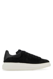 Alexander Mcqueen アレクサンダー・マックイーンの白い革のスニーカーが装飾されたシードヒール - Image 7