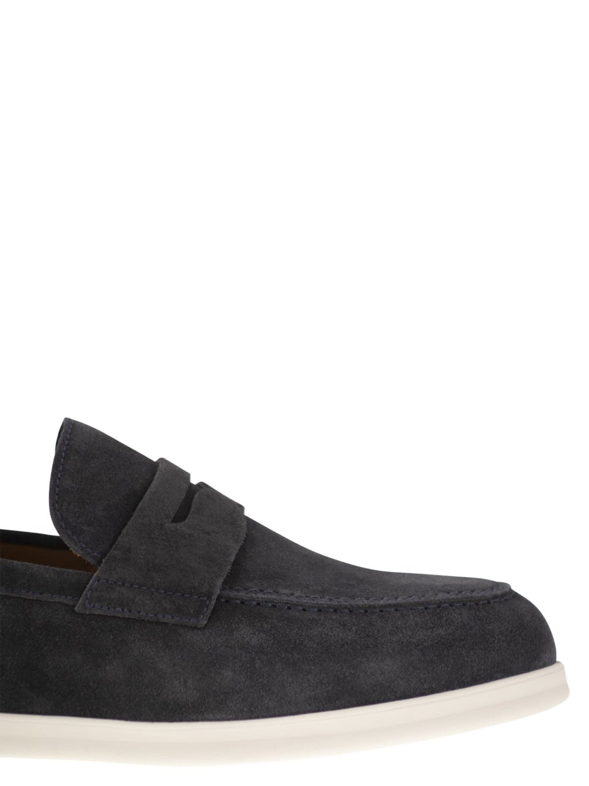 Doucals ドゥーカル 'S ペニースエードモッカシン - Image 7