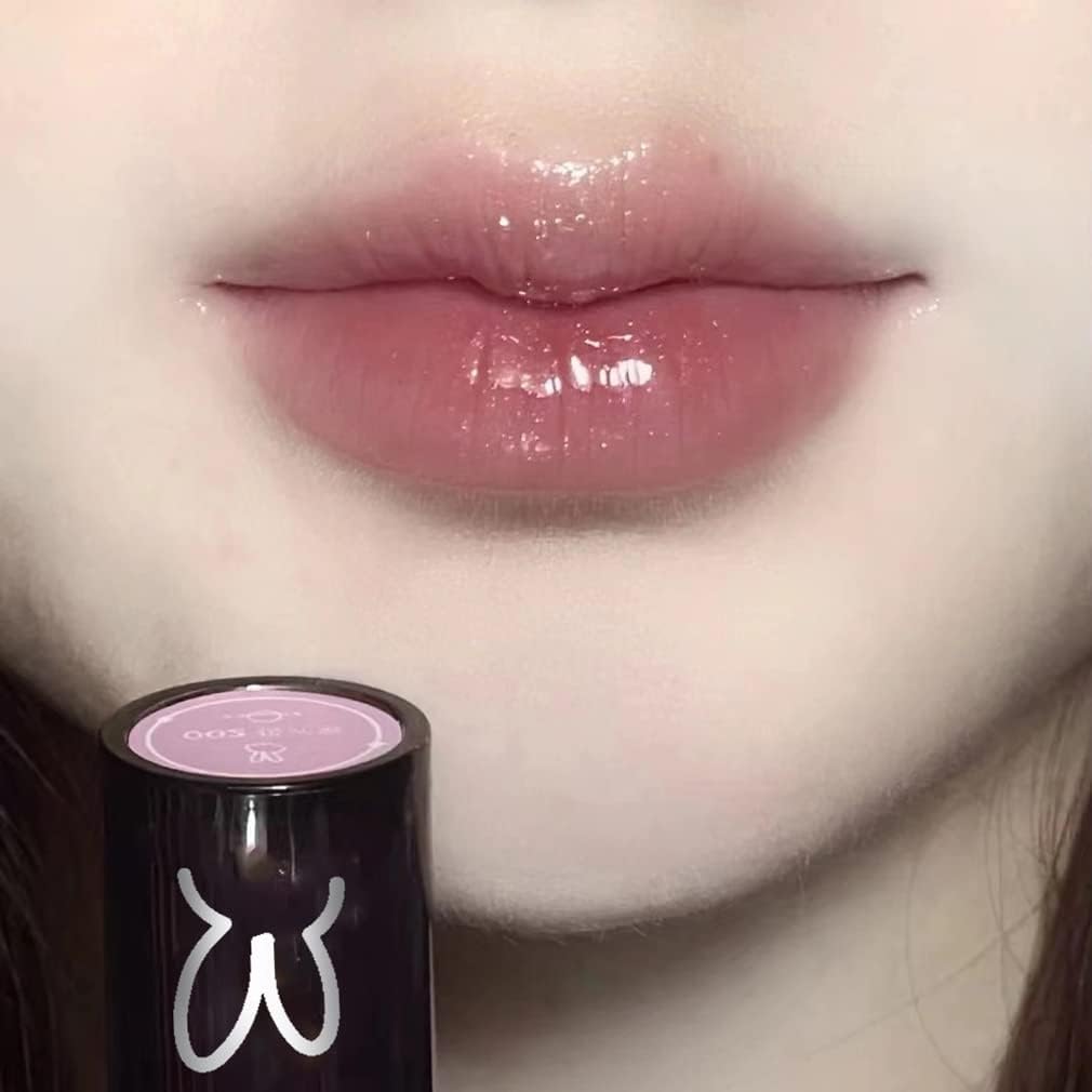 Lip Tint, Mirror Tint, Moisturizing, Glitter, High Color, Long Lasting, Lipstick, Gloss, Moisturizing, Non-Stick Lip Mask, Lip Gloss, Won't Fall Off, Popular, Red Lip, 9 Colors, Chinese Cosmetics