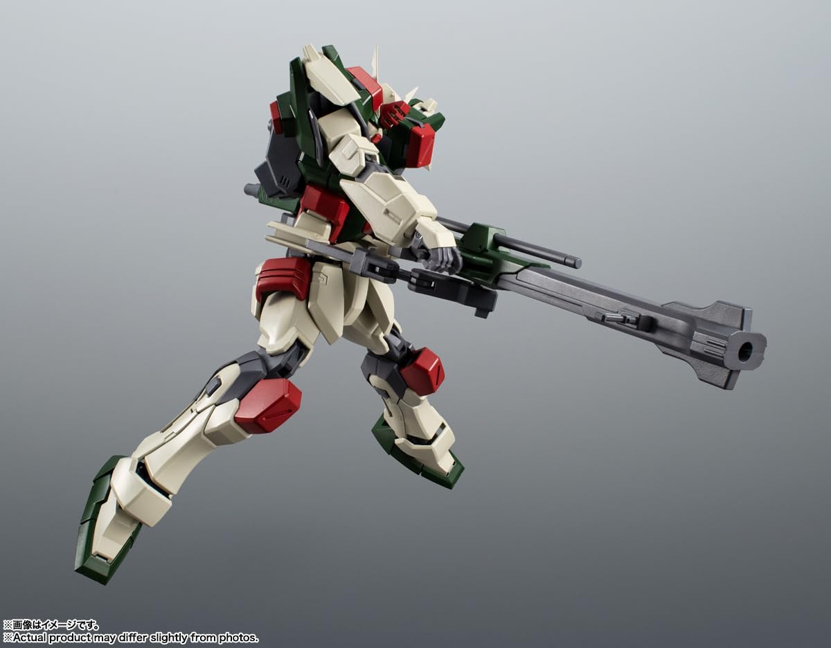 TAMASHII NATIONS ROBOT魂 Mobile Suit Gundam SEED GAT-X103 Buster Gundam Ver. A.N.I.M.E. Approx. 4.9 in (125 mm), ABS & PVC Pre-painted Action Figure