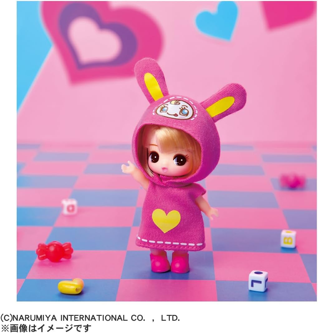 Takara Tomy Licca-chan Doll, Narmiya Characters Collection, Changeable Dress-up, Pretend Play, Toy for Ages 3 and Up
