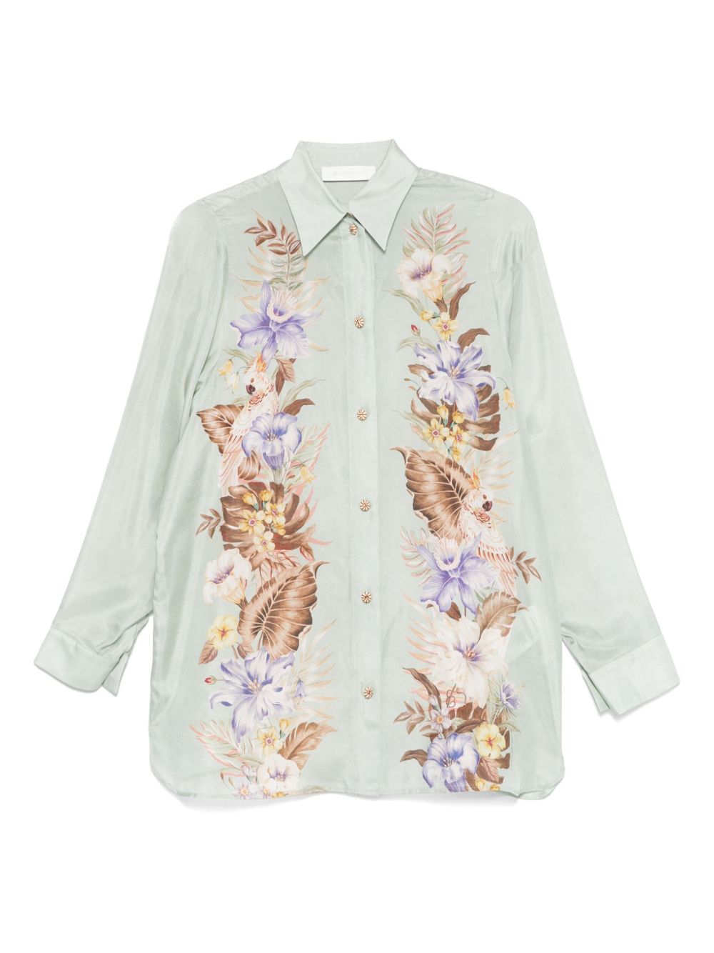 Zimmermann ZIMMERMANN COCOプリントシルクシャツ - Image 7